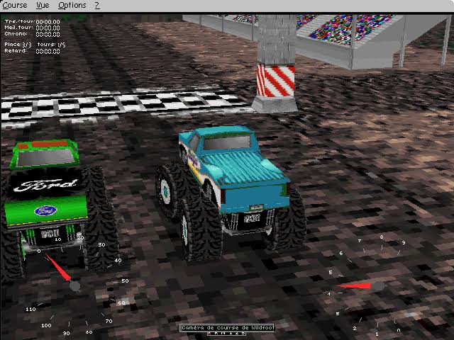 1996 PC game Monster Truck Madness 