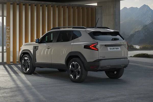 Rear view of the 2025 Renault Duster in South Africa