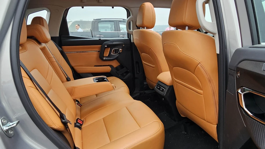 Rear interior of the 2025 Haval H7 in South Africa