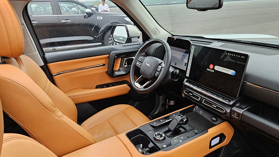 Front interior of the 2025 Haval H7 in South Africa