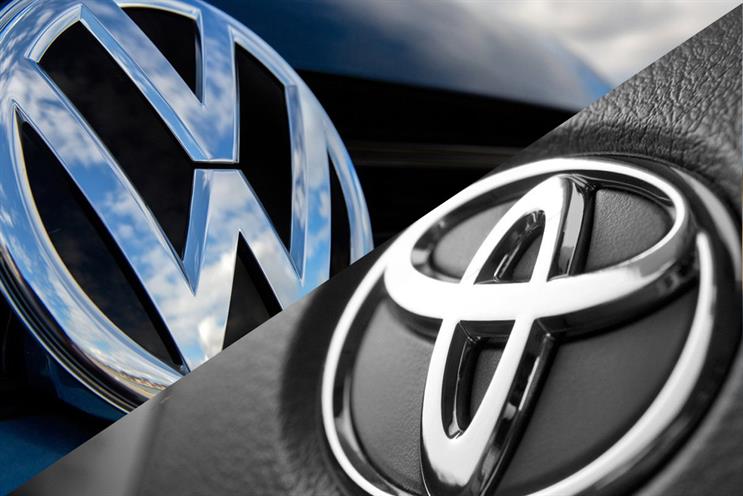 Toyota and VW, most sold and most stolen.