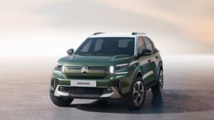 The New 2025 Citroen C3 Aircross front view