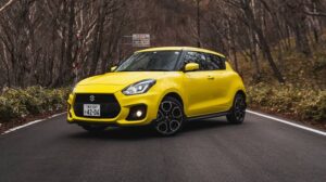 2025 Suzuki Swift Sport Front Angle