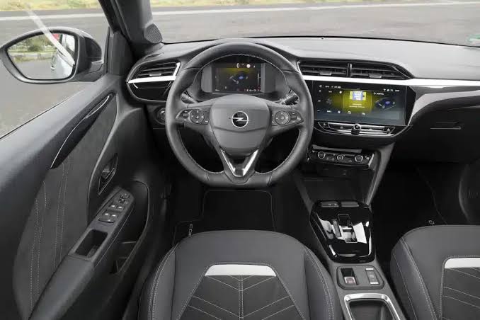 2025 Opel Corsa Interior with 10-inch IntelliLink touchscreen